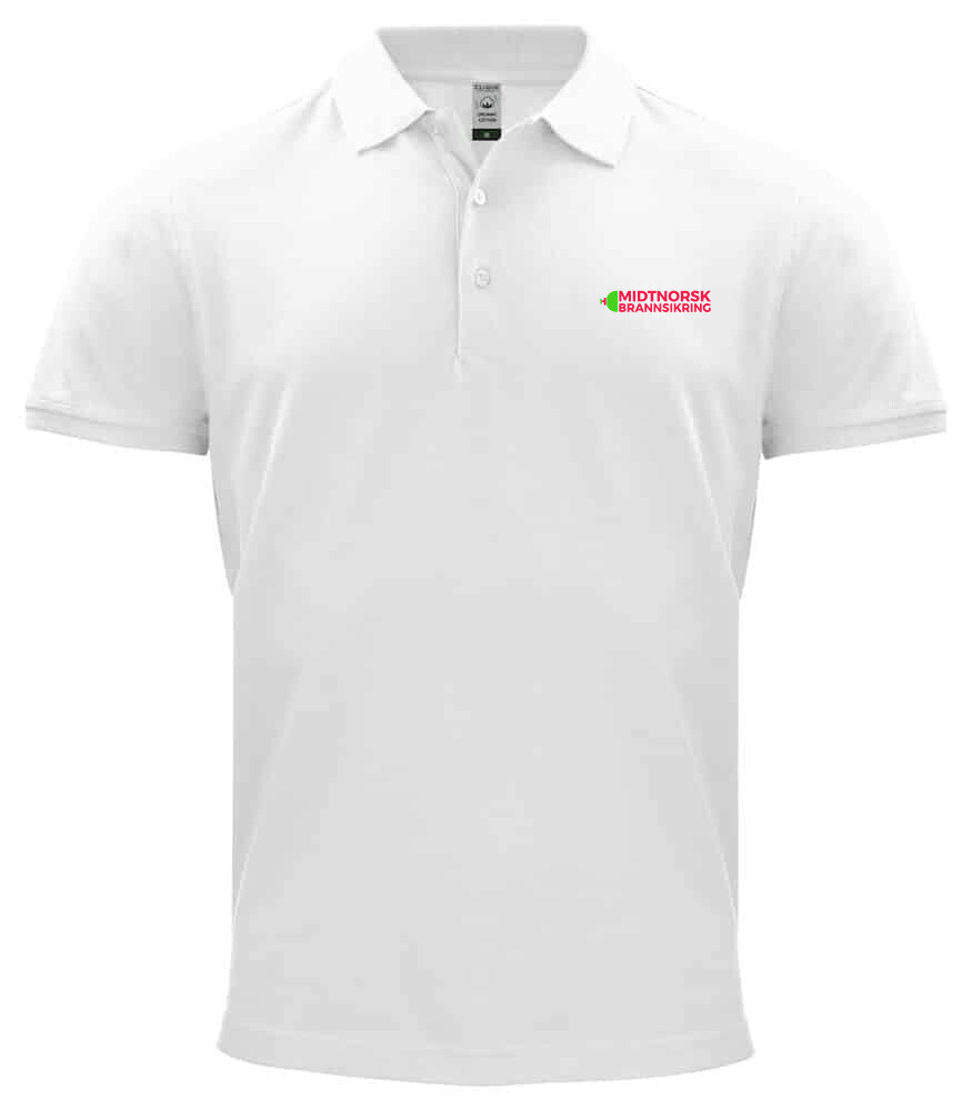 Classic OC Polo, FARGE: White, STØRRELSE: 4XL
