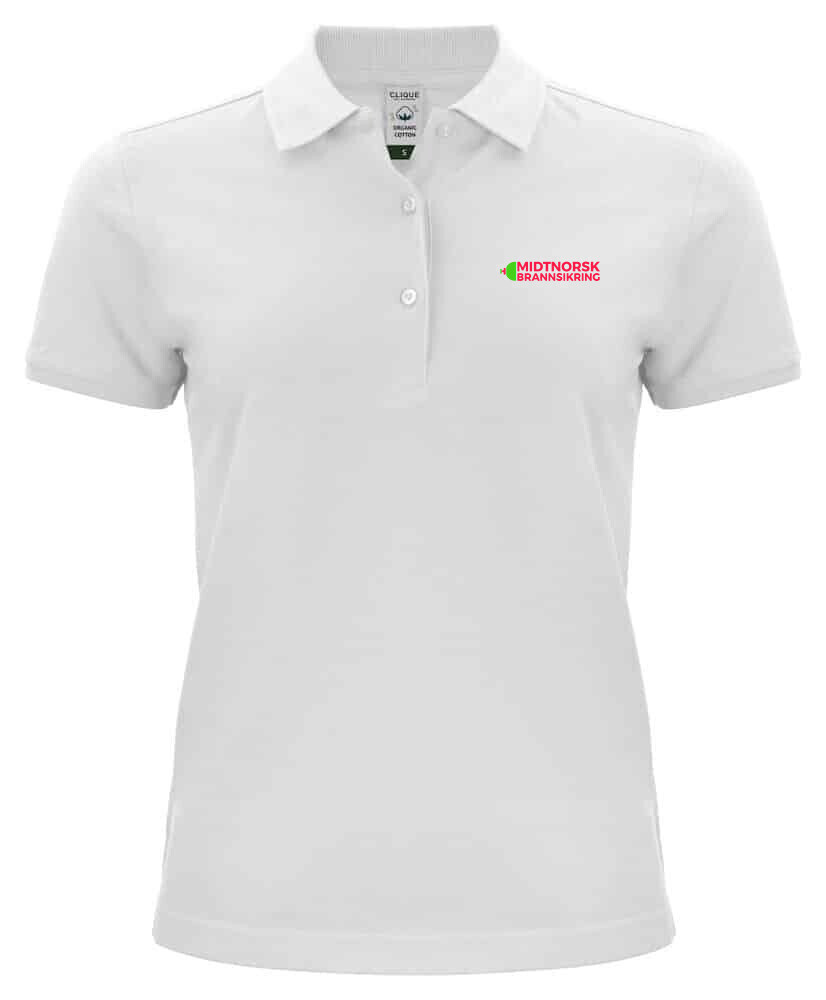 Classic OC Polo Ladies, FARGE: White, STØRRELSE: XS