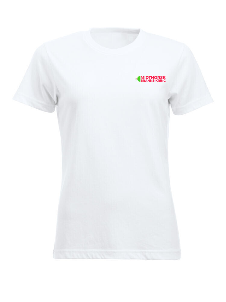 New Classic-T Ladies, FARGE: White, STØRRELSE: XS
