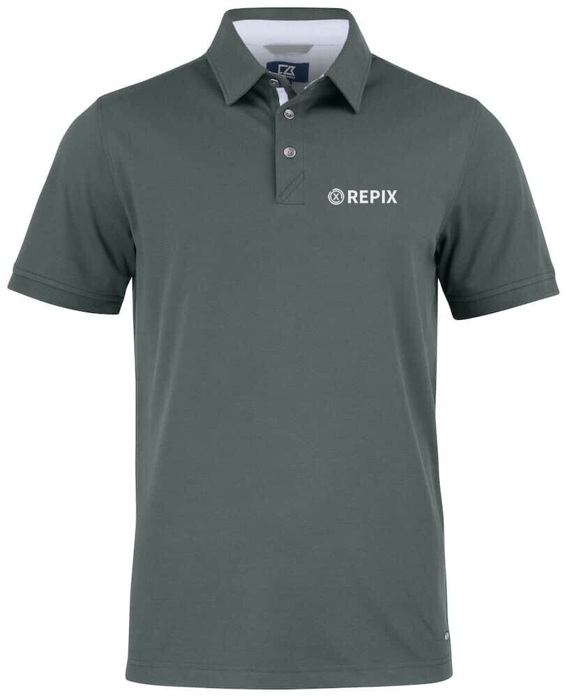 Advantage Premium Polo Mens, FARGE: Pistol, STØRRELSE: 4XL
