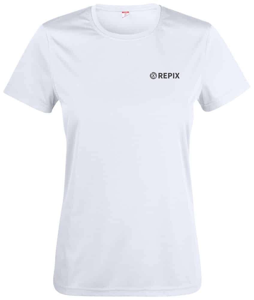 Basic Active-T Ladies, FARGE: White, STØRRELSE: XS