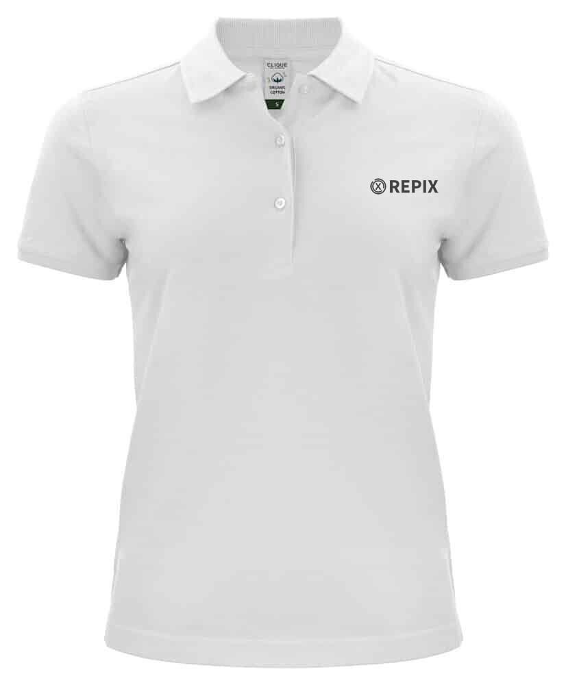 Classic OC Polo Ladies, FARGE: White, STØRRELSE: XS