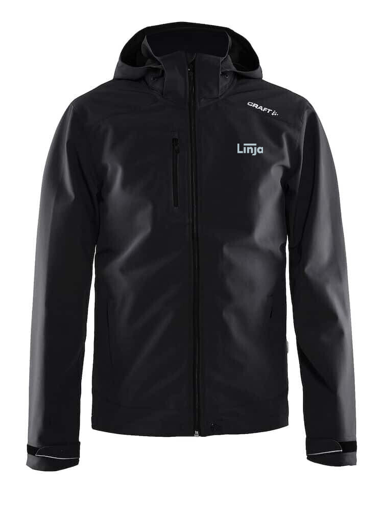 Light Softshell Jacket M, FARGE: Black, STØRRELSE: 4XL