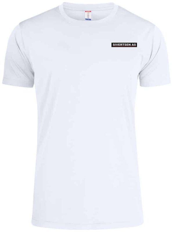 Basic Active-T, FARGE: White, STØRRELSE: 4XL