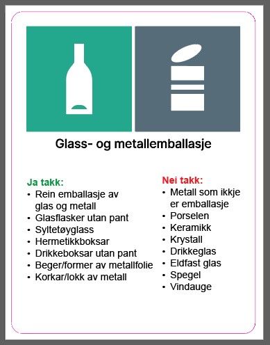 INNSIDE LOKK GLASS OG METALL