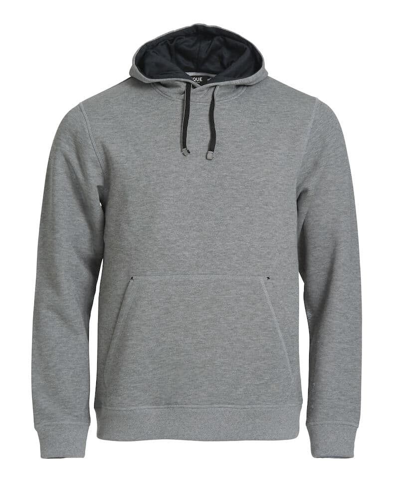 Classic Hoody, FARGE: Grey Melange, STØRRELSE: XS
