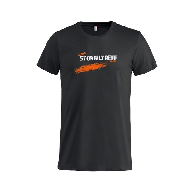 T-skjorte Barn Norsk Storbiltreff, FARGE: Black, STØRRELSE: 90/100