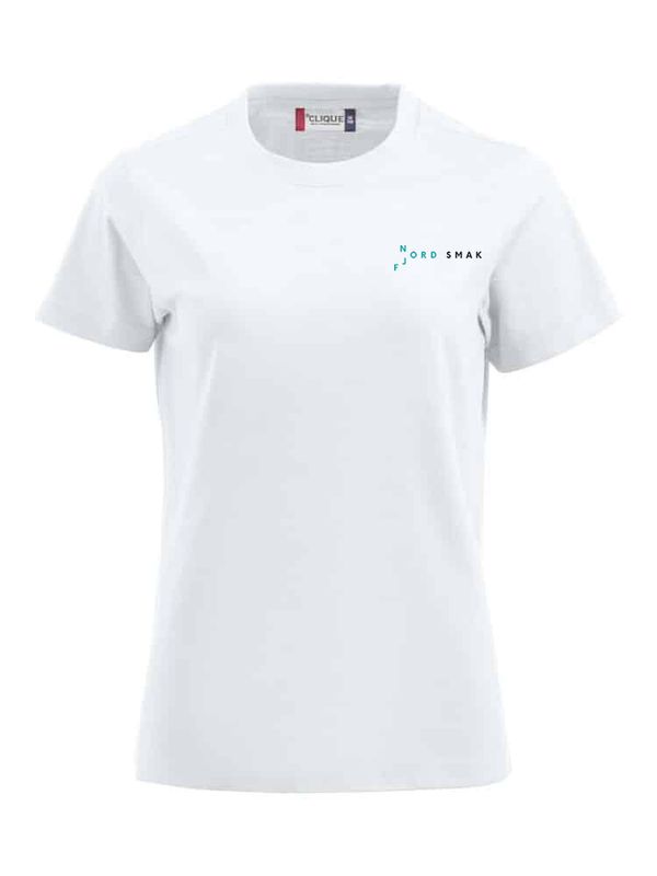 Premium-T Ladies, FARGE: White, STØRRELSE: S