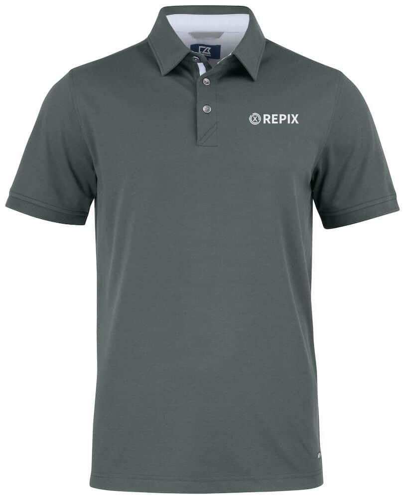 Advantage Premium Polo Mens, FARGE: Pistol, STØRRELSE: 4XL