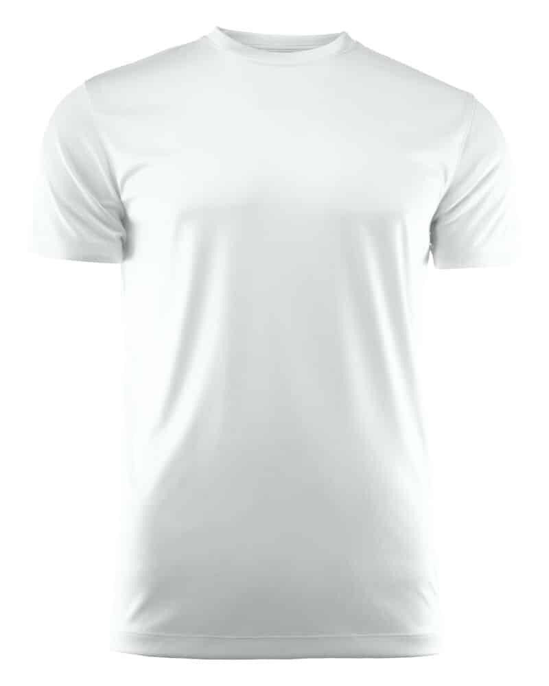 Run Active T-Shirt, FARGE: White, STØRRELSE: 4XL
