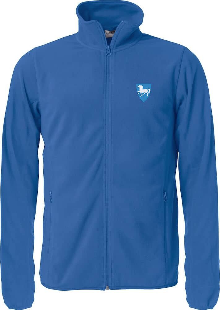 Basic Micro Fleece Jacket, FARGE: Royal, STØRRELSE: 4XL