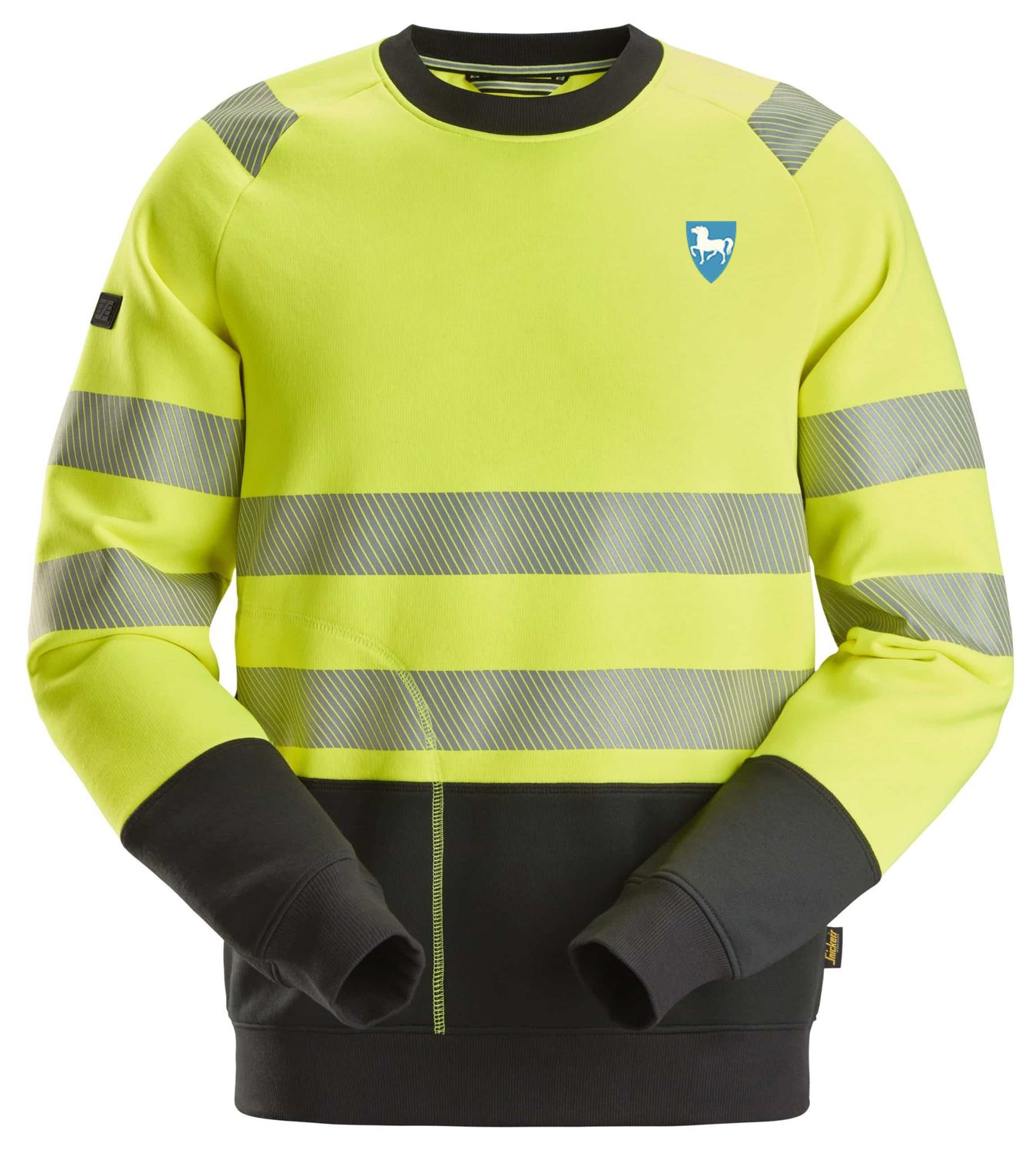 High-Vis Genser, Klasse 2, FARGE: 6604 - High Visibility Yellow - Black (1), STØRRELSE: STR: XS