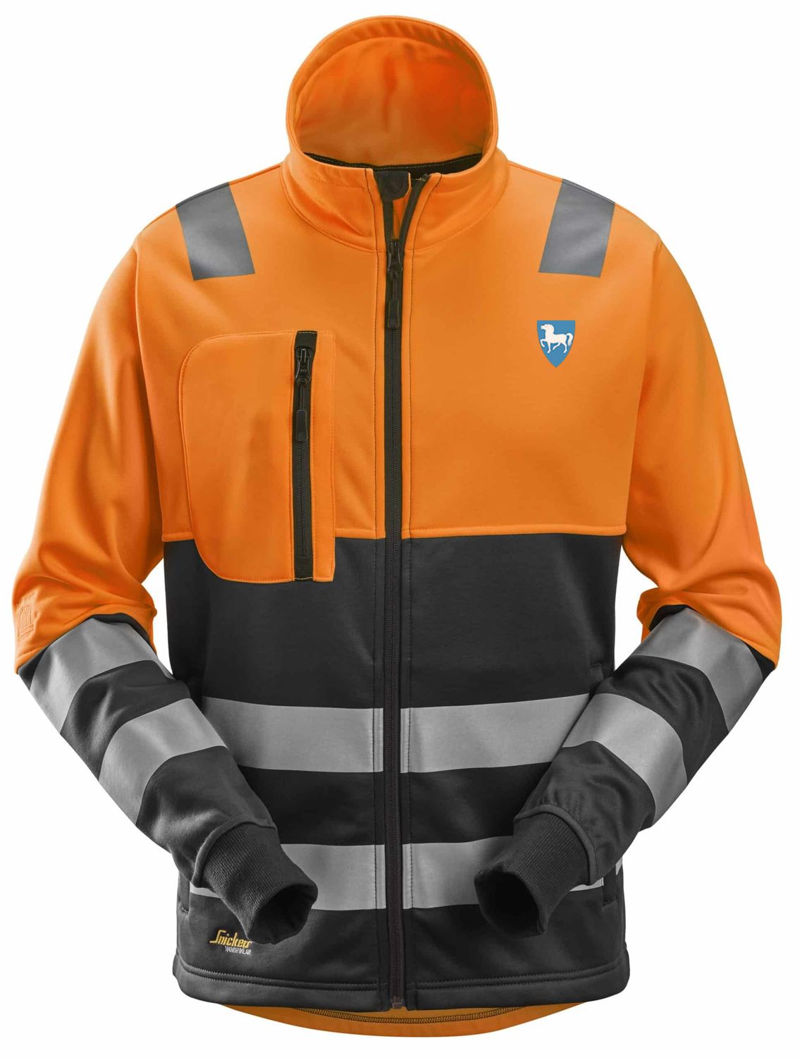 High-Vis Jakke, Klasse 2, FARGE: 5504 - High Visibility Orange - Black (1), STØRRELSE: STR: XS