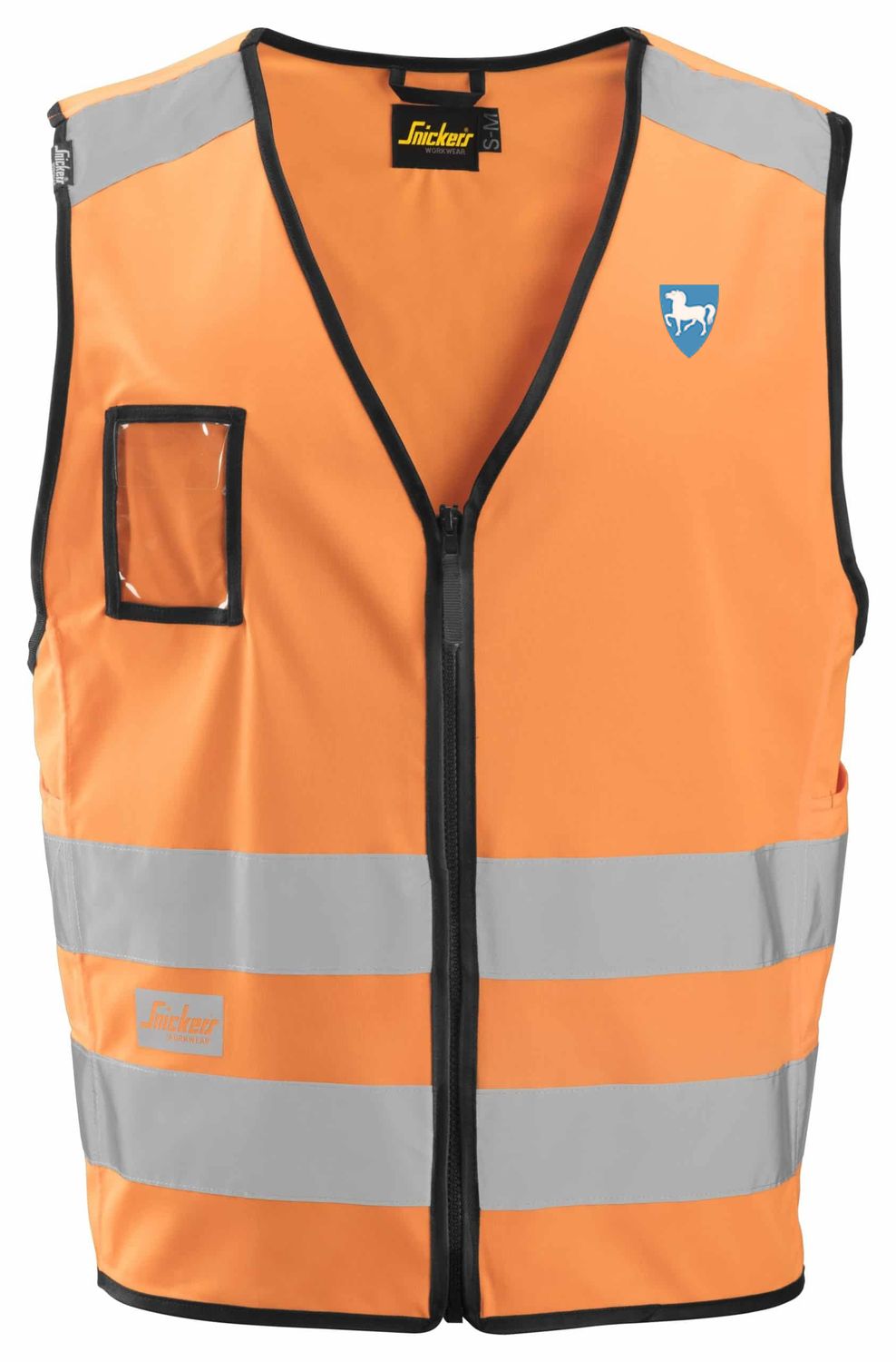 High-Vis Vest, Klasse 2, FARGE: 5500 - High Visibility Orange - Base (1), STØRRELSE: STR: S/M