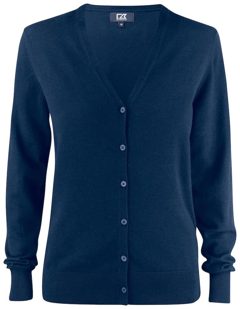Oakville Cardigan Ladies, FARGE: Dark Navy, STØRRELSE: XS