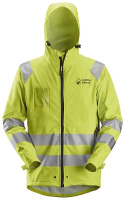High-Vis PU-regnjakke, Klasse 3