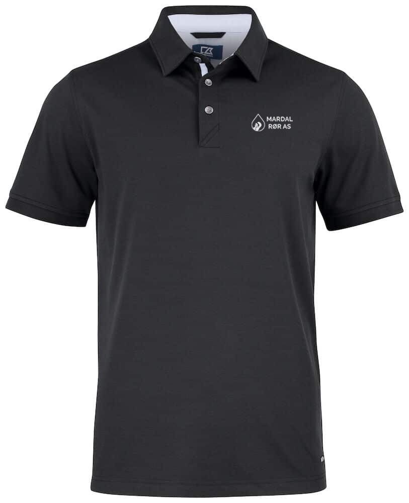 Advantage Premium Polo Mens, FARGE: Black, STØRRELSE: 3XL