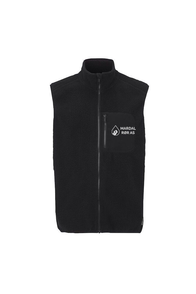 Roxby Vest, FARGE: Black, STØRRELSE: 4XL