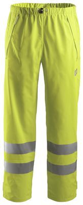 High-Vis PU-regnbukse, Klasse 2 High-Vis PU-regnbukse, Klasse 2