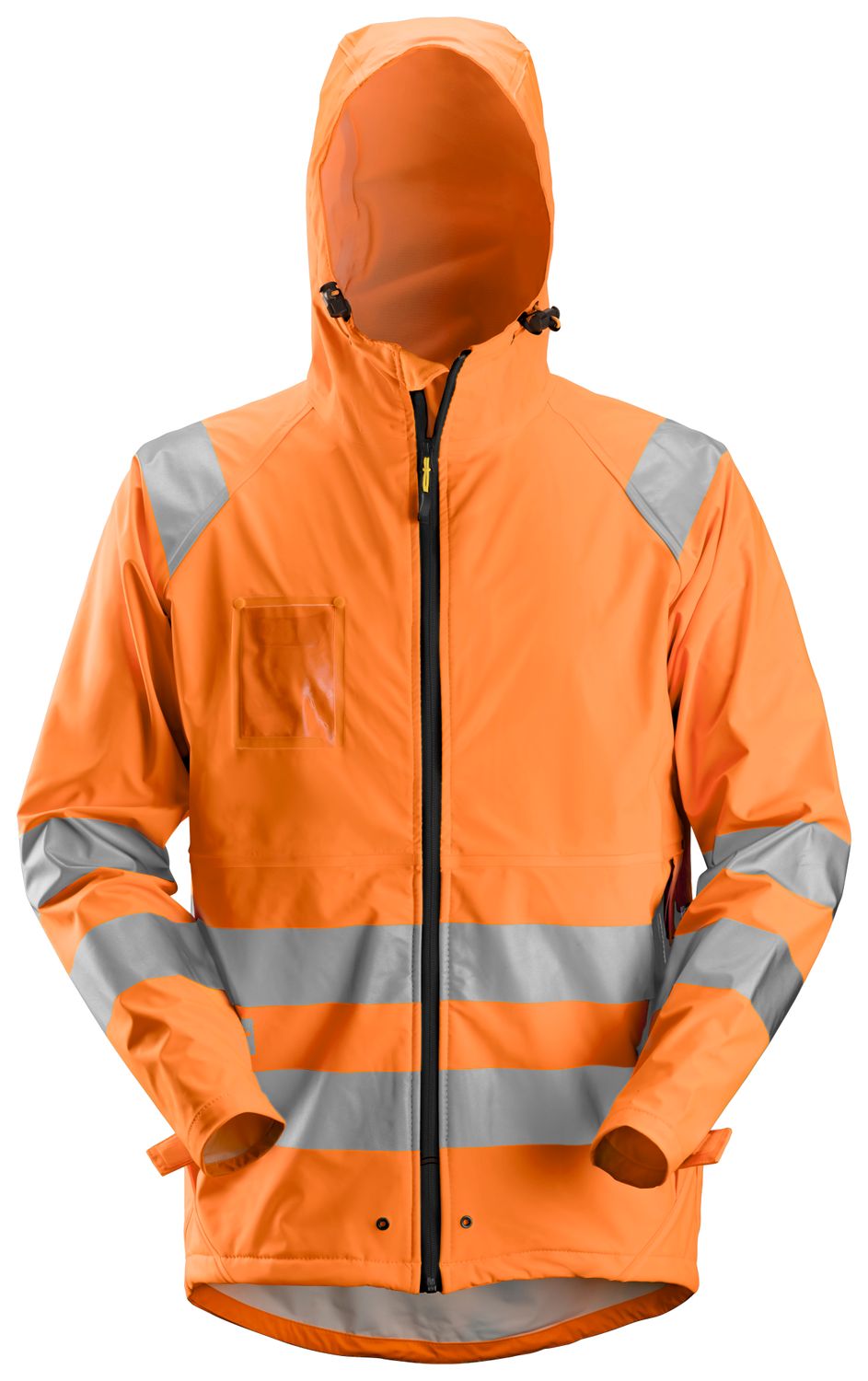 8233 High-Vis PU-regnjakke, Klasse 3, FARGE: 5500 - High Visibility Orange, STØRRELSE: STR: XS