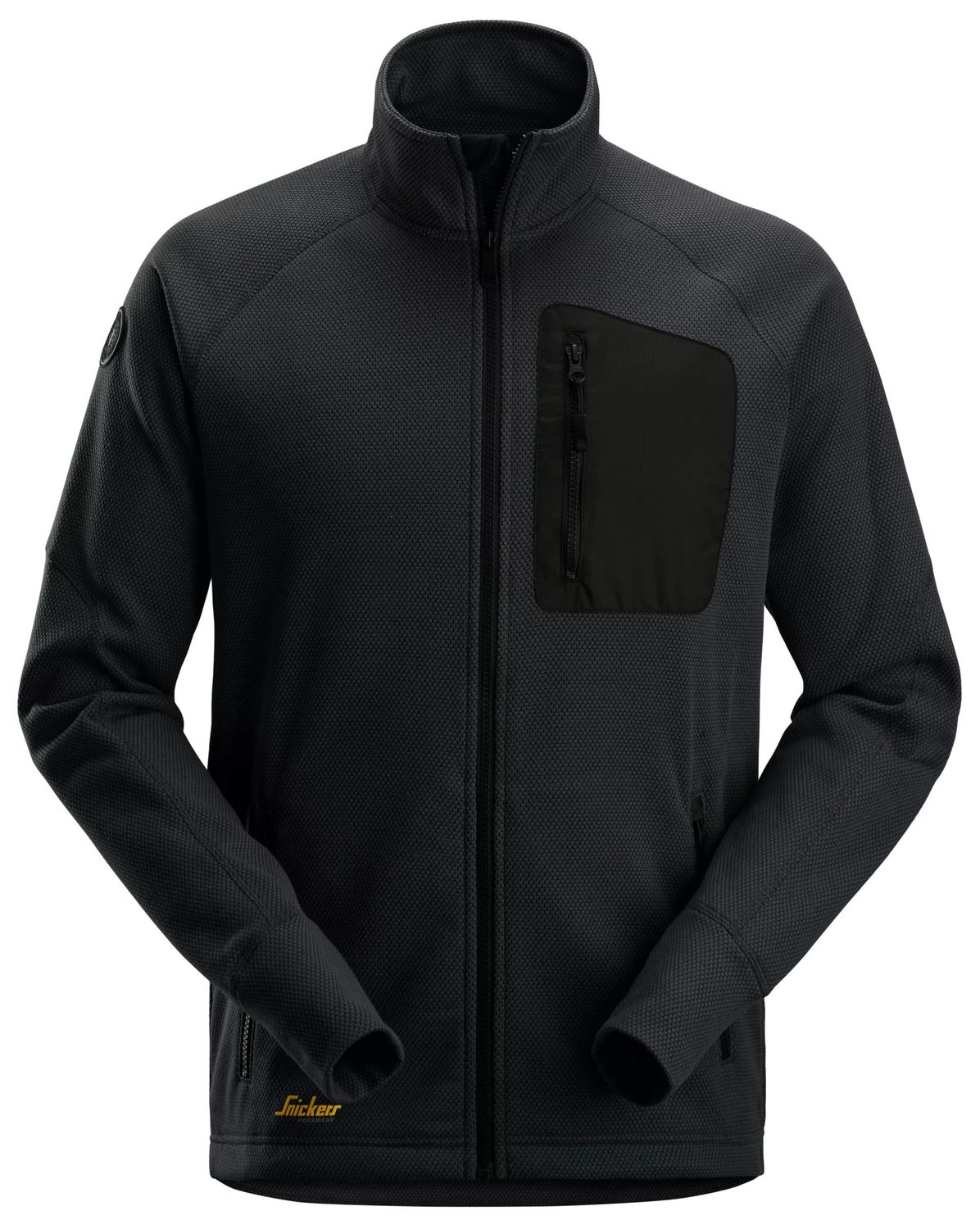 8042 FlexiWork, Fleecejakke, FARGE: 0400 - Black, STØRRELSE: STR: XS