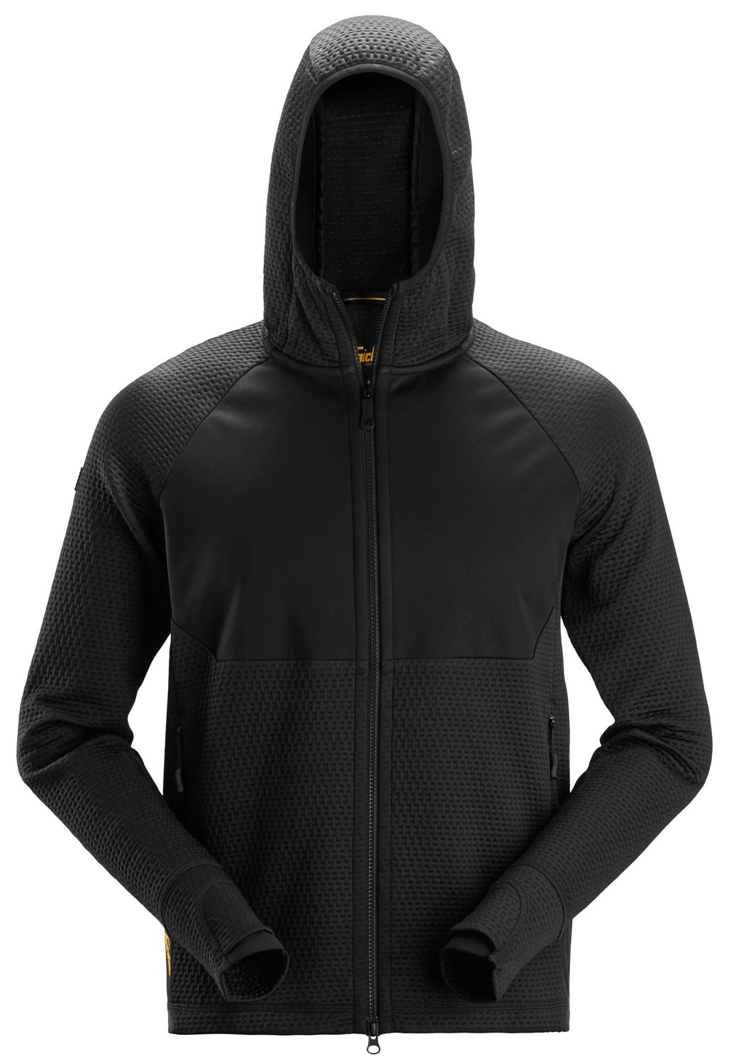 8405 FlexiWork, Mellomlagsjakke med hette, FARGE: 0404 - Black, STØRRELSE: STR: XS