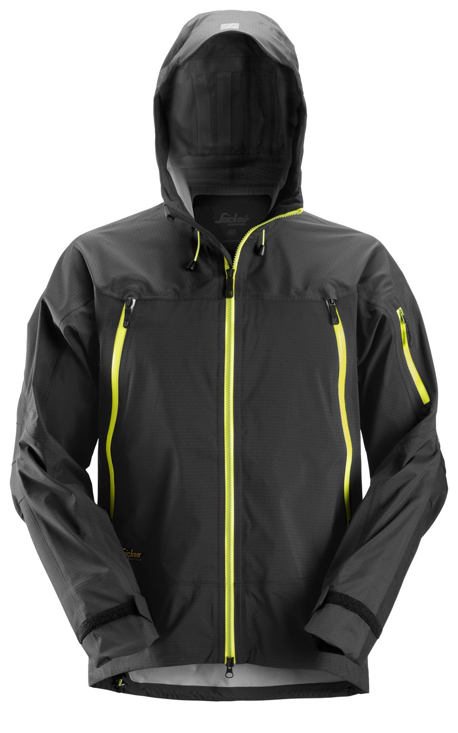 1300 FlexiWork, Vanntett Skalljakke med stretch, FARGE: 0404 - Black, STØRRELSE: STR: XS