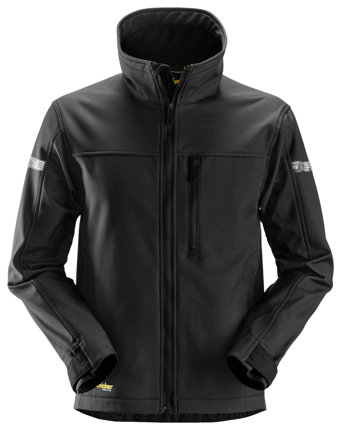 1200 AllroundWork, Softshelljakke, FARGE: 0404 - Black, STØRRELSE: STR: XS