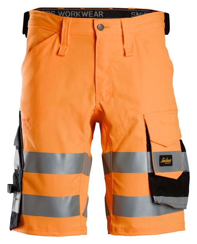 6136 High-Vis Shorts med stretch, Klasse 1 6136 High-Vis Shorts med stretch, Klasse 1