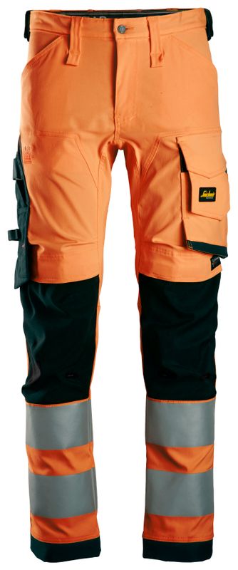6343 High-Vis Stretchbukse, Klasse 2