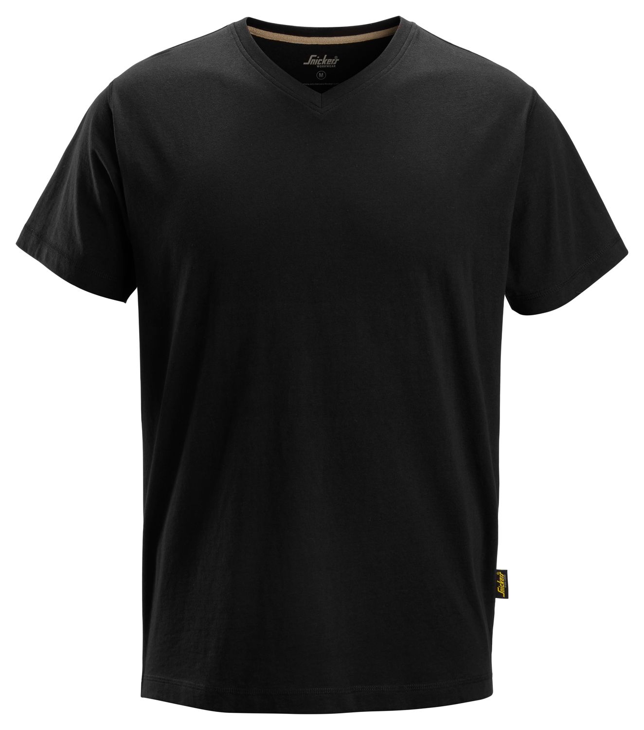 2512 T-skjorte med V-hals, FARGE: 0400 - Black, STØRRELSE: STR: XS