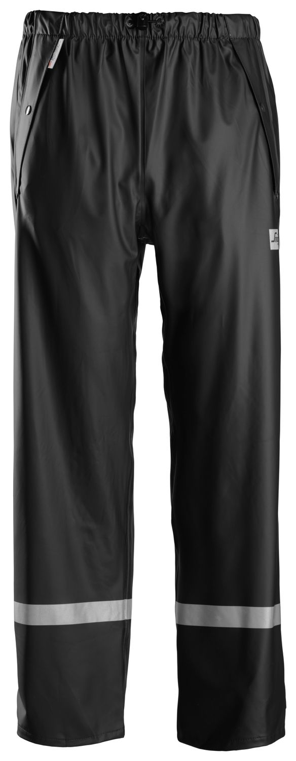 8201 Regnbukse PU, FARGE: 0400 - Black, STØRRELSE: STR: XS