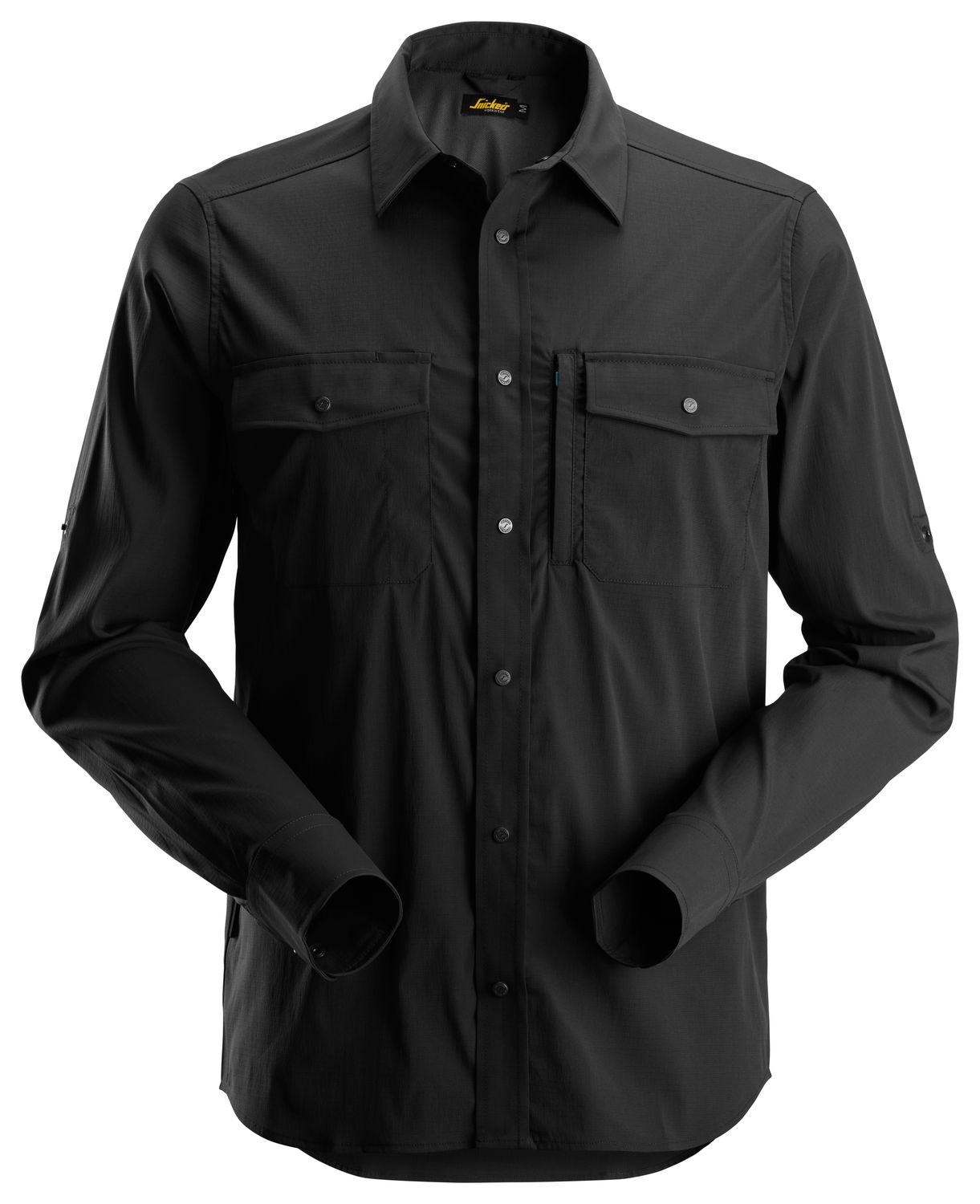 8521 LiteWork, Skjorte, FARGE: 0400 - Black, STØRRELSE: STR: XS