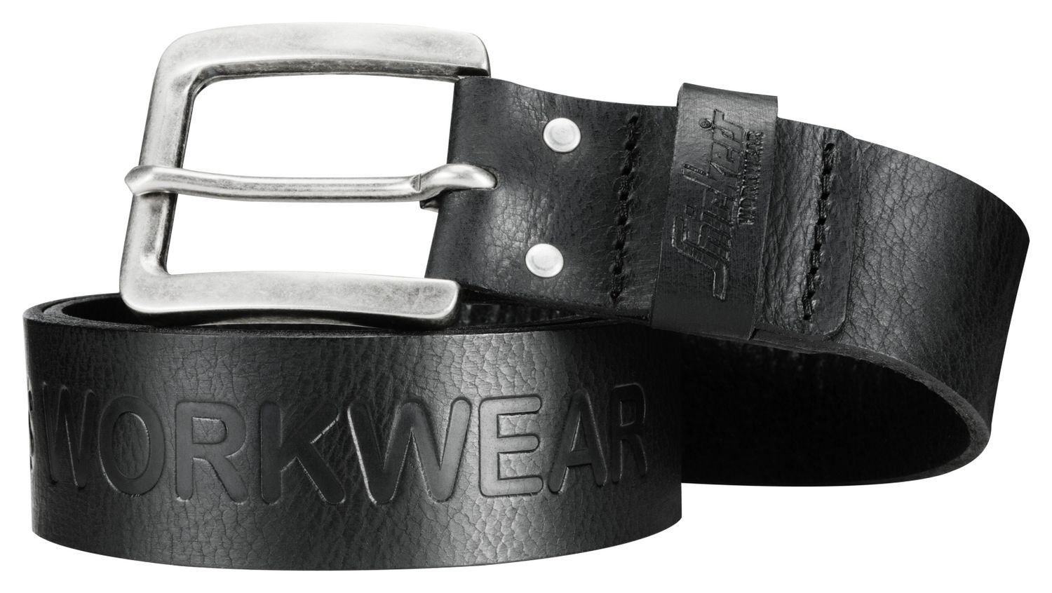 9034 Lærbelte, FARGE: 0400 - Black, STØRRELSE: LENGDE: 90 CM