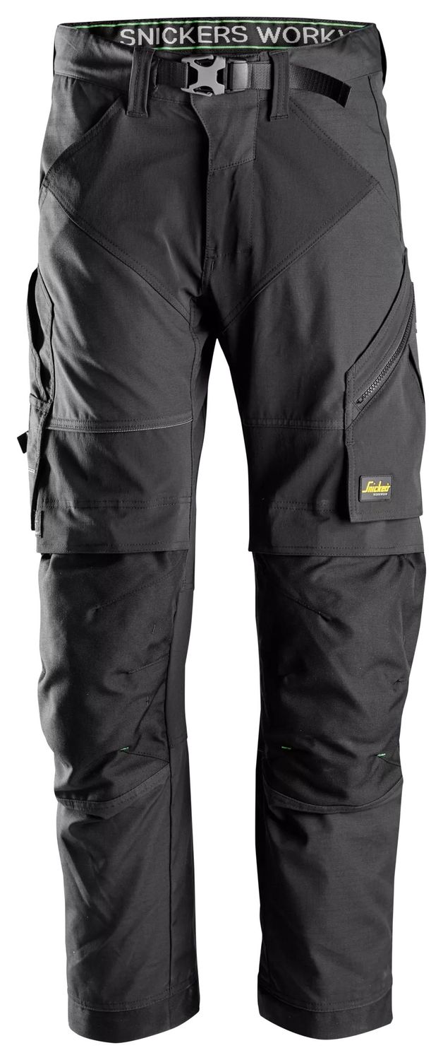 6903 FlexiWork, Arbeidsbukse+, FARGE: 0404 - Black, STØRRELSE: STR: 44