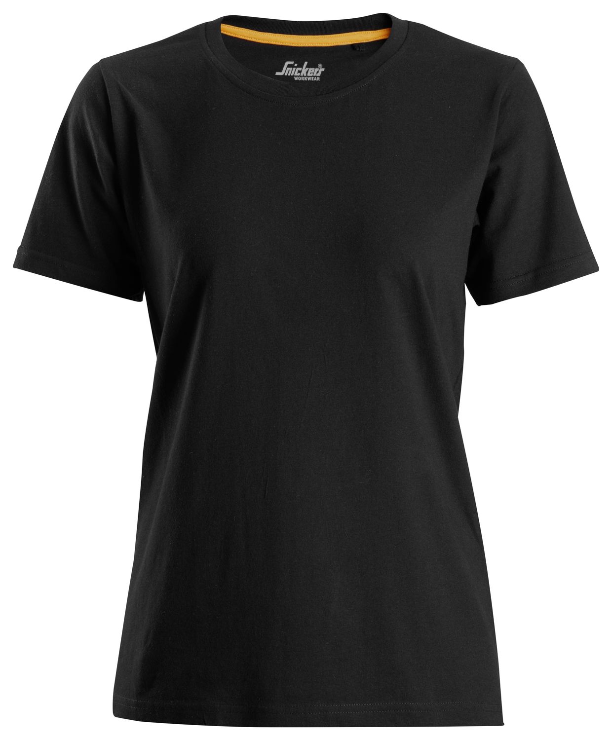 2517 AllroundWork, T-skjorte i økologisk bomull for dame, FARGE: 0400 - Black, STØRRELSE: STR: XS