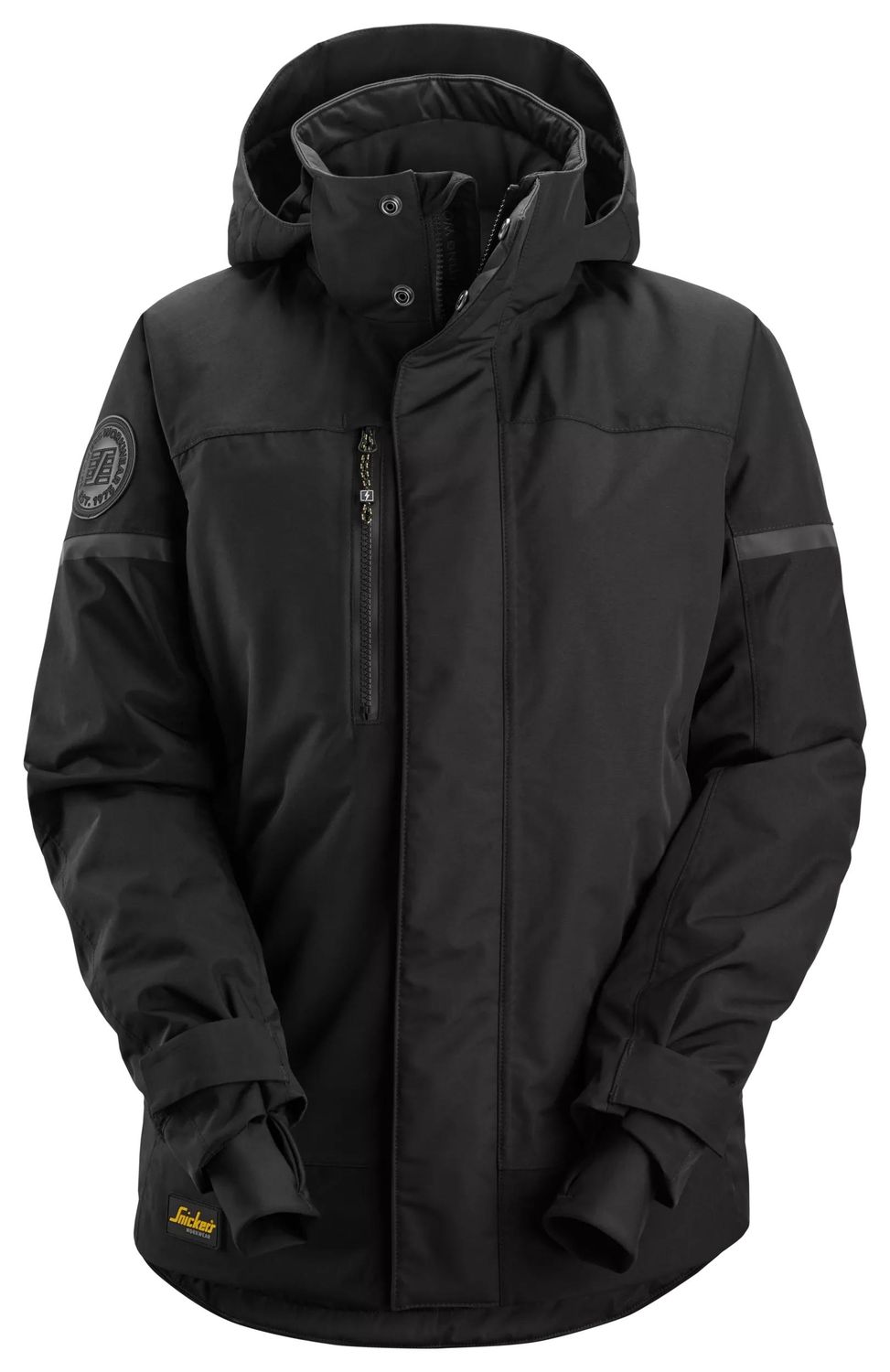 1177 AllroundWork, Vanntett vinterjakke for dame, FARGE: 0404 - Black, STØRRELSE: SORT STR: XS