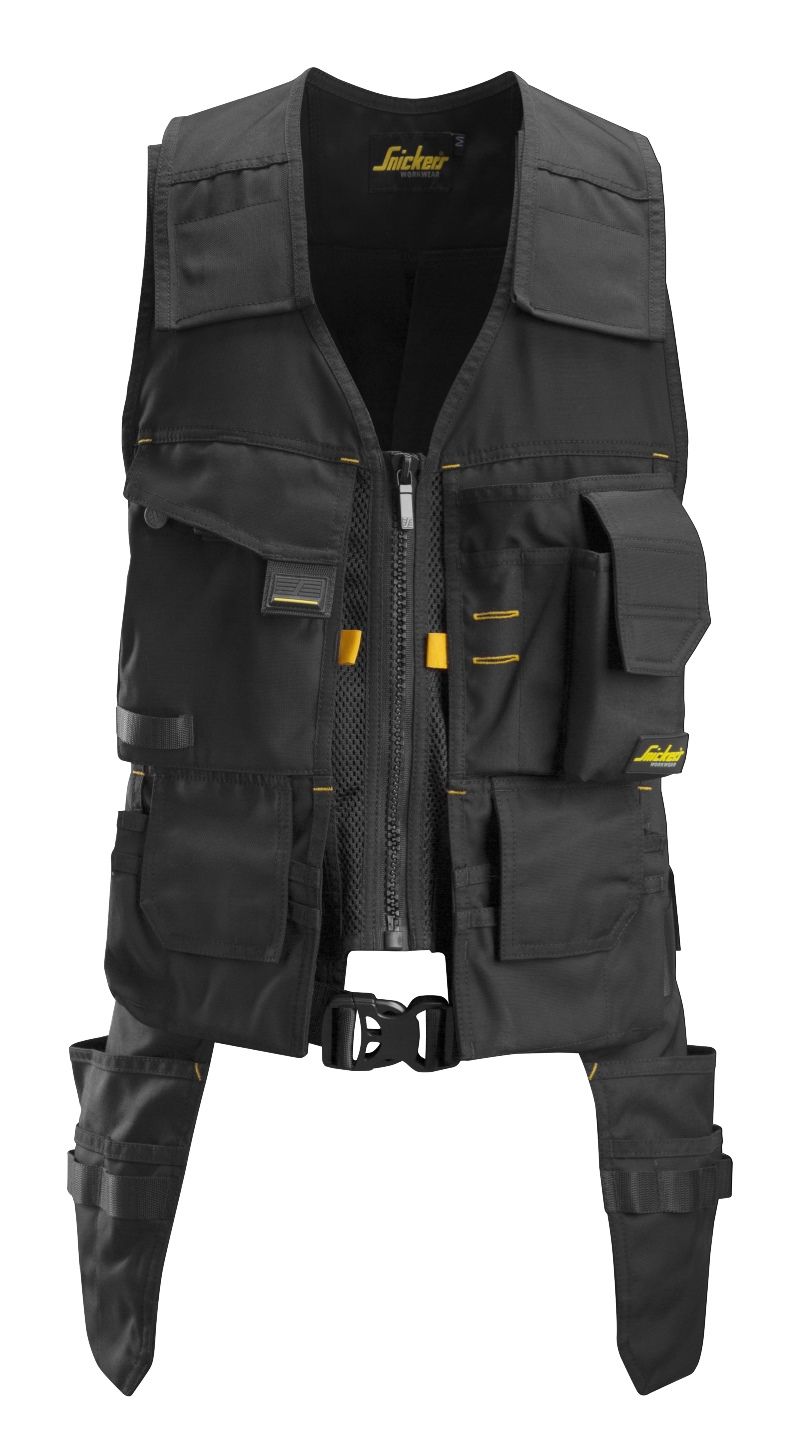 4250 AllroundWork, Verktøyvest, FARGE: 0404 - Black, STØRRELSE: STR: XS