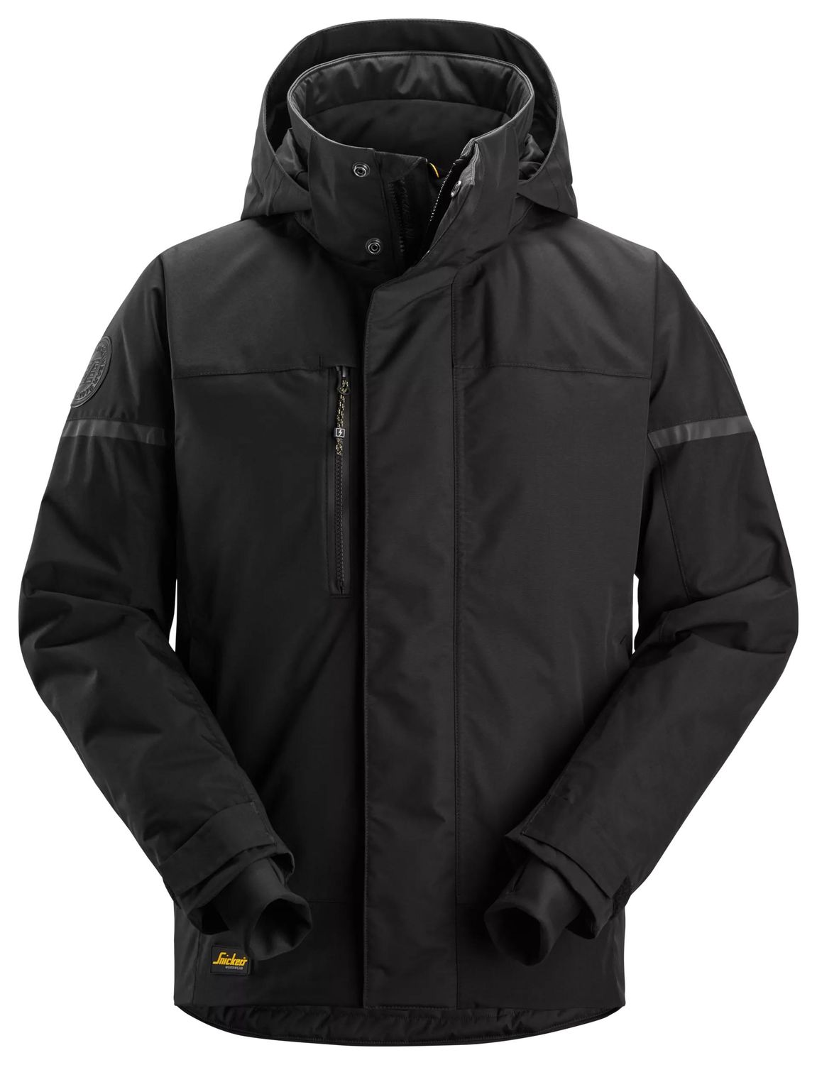 1112 AllroundWork, Vanntett vinterjakke, FARGE: 0404 - Black, STØRRELSE: STR: XS