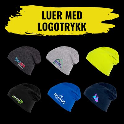 Lue med logotrykk