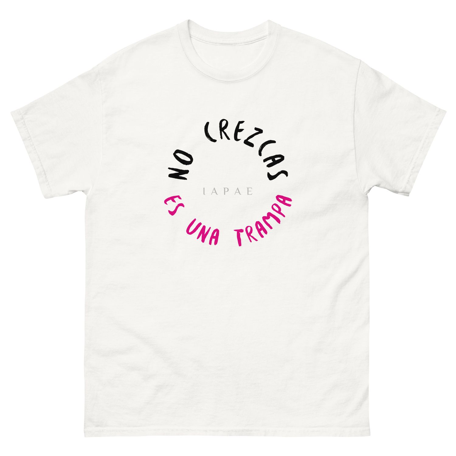 Camiseta IAPAE unisex blanca