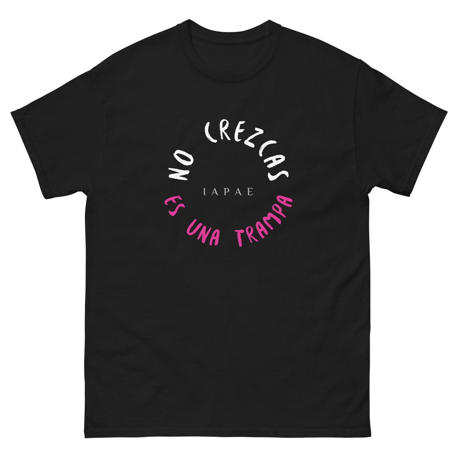 Camiseta IAPAE unisex negra