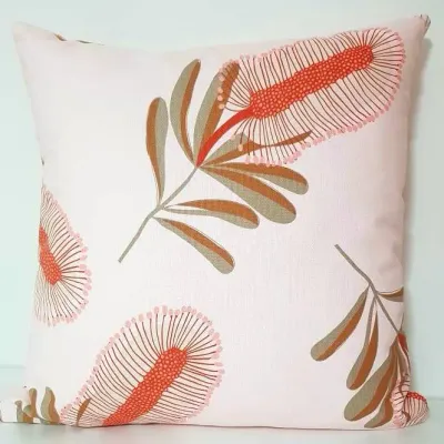 Banksia Cushion Cover 45 cm Handmade in Australia