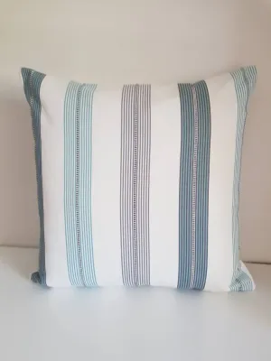 Stripe Cushion Cover 45/50 cm Handmade in Australia