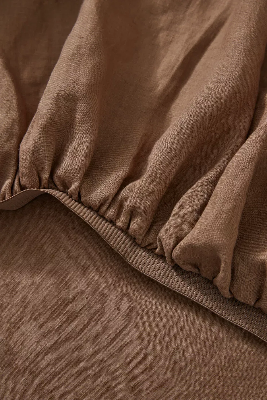 King Bed Ravello Linen Fitted Sheet