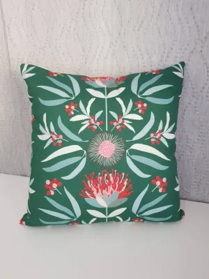 Waratah cushion