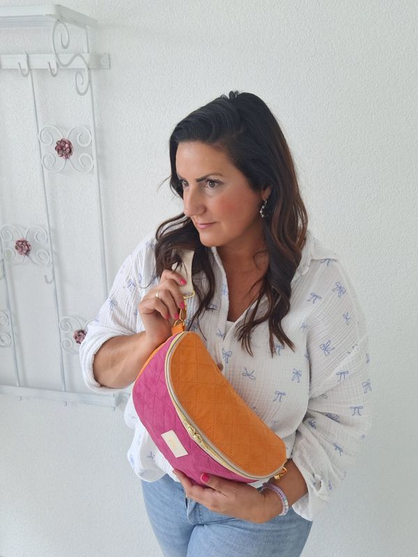 Crossbodybag Pink/Orange