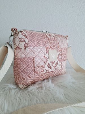 Umhängetasche Paisley Rosè