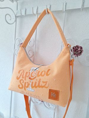 Hobobag Shopper Jeans Orange
