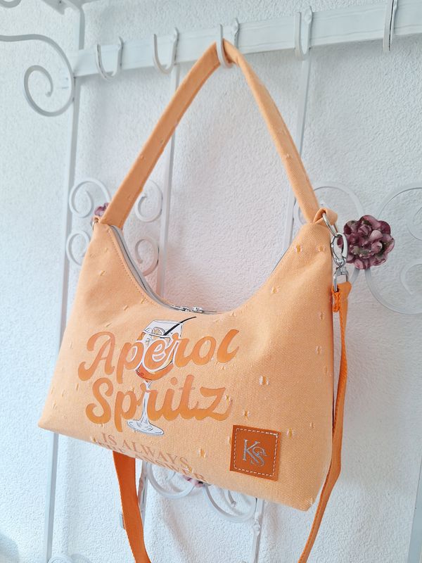 Hobobag Shopper Jeans Orange